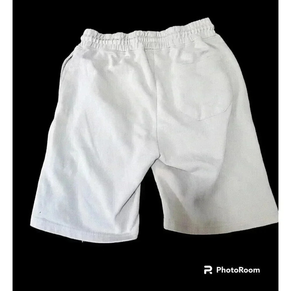 Brooklyn Cloth Mfg Co Fleece Shorts The Knit Short Beige Asian Print Mens Small - Picture 2 of 3